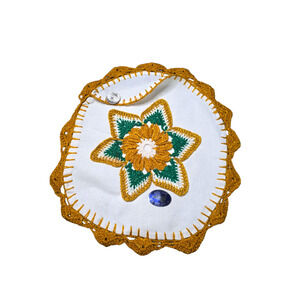 Rubylishious 
Handmade Embroidered Tortilla Warmer – Mexican Artisan Craft
Made